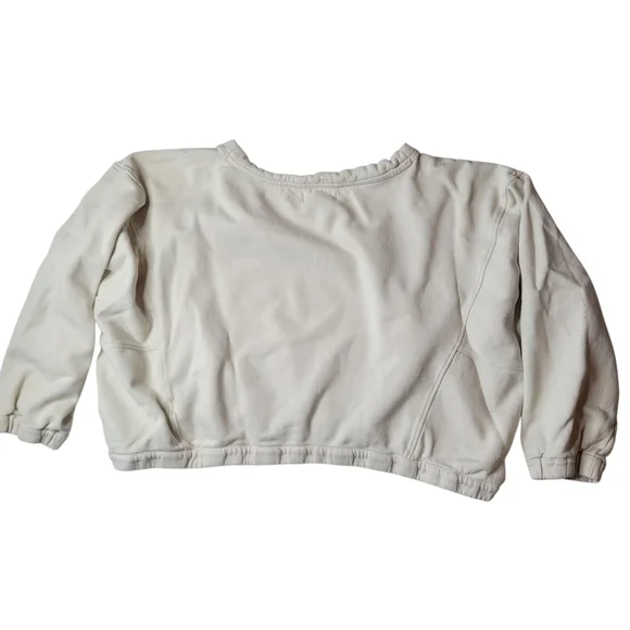 Anthropologie boxy cropped pullover Size XL - Picture 4 of 9